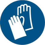 Handschutz benutzen