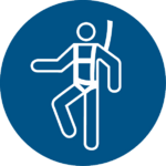 Auffanggurt benutzen