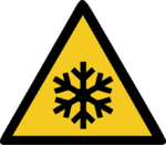 Warnung vor niedriger Temperatur Frost