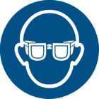 Augenschutz benutzen