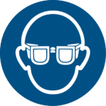 Augenschutz benutzen