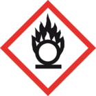 Achtung oder Gefahr (Brandfördernd)