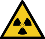 Warnung vor radioaktiven Stoffen
