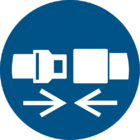 Rückhaltesystem benutzen