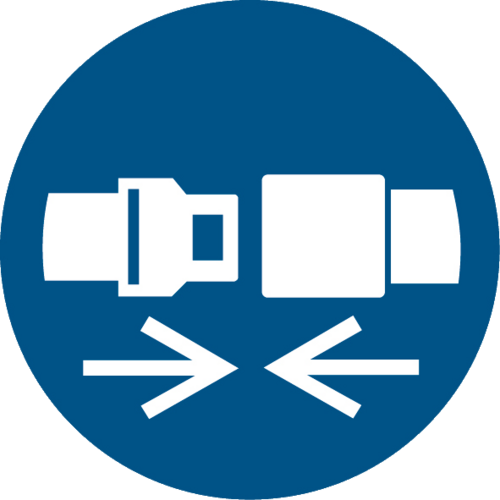 Rückhaltesystem benutzen