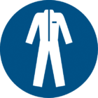 Schutzkleidung benutzen