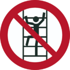 Besteigen für Unbefugte verboten