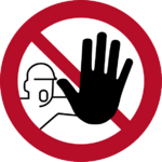 Zutritt für Unbefugte verboten